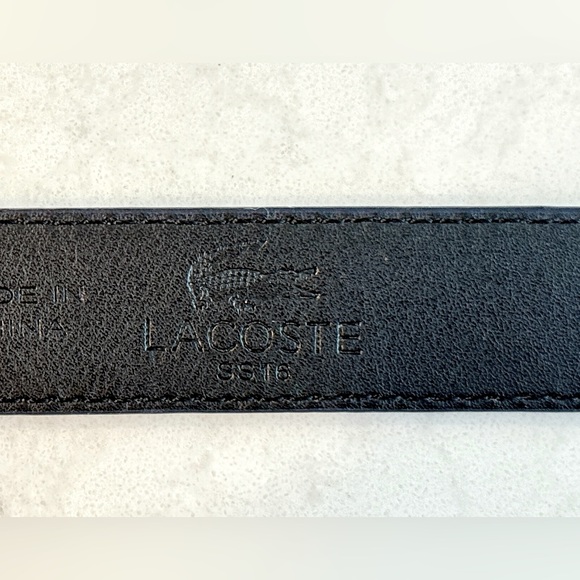 Lacoste Women’s Belt - Dark Navy Blue - like NEW! - Picture 7 of 9